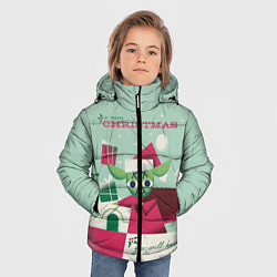 Куртка зимняя для мальчика Yoda, цвет: 3D-черный — фото 2