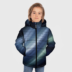 Куртка зимняя для мальчика Текстура, цвет: 3D-черный — фото 2