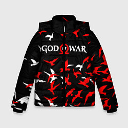Куртка зимняя для мальчика GOD OF WAR, цвет: 3D-черный