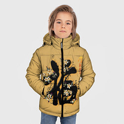 Куртка зимняя для мальчика Благословение, цвет: 3D-черный — фото 2