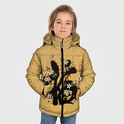 Куртка зимняя для мальчика Благословение, цвет: 3D-черный — фото 2