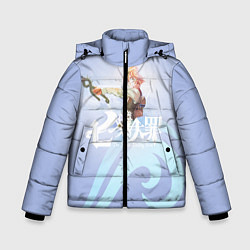 Куртка зимняя для мальчика Nanatsu no Taizai, цвет: 3D-черный