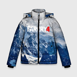 Куртка зимняя для мальчика FARCRY 4 S, цвет: 3D-черный