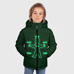 Куртка зимняя для мальчика Vault-Boy HP, цвет: 3D-черный — фото 2