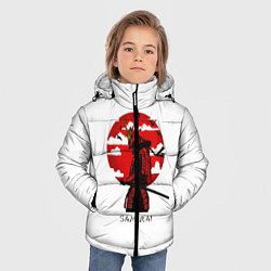 Куртка зимняя для мальчика Samurai, цвет: 3D-черный — фото 2