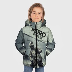 Куртка зимняя для мальчика Metro Exodus, цвет: 3D-черный — фото 2