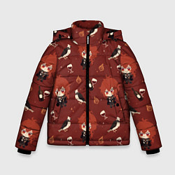 Зимняя куртка для мальчика Genshin Impact
