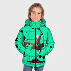 Куртка зимняя для мальчика Undertale, цвет: 3D-черный — фото 2