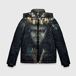 Куртка зимняя для мальчика Викинги - Ивар, цвет: 3D-светло-серый