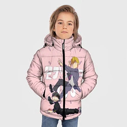Куртка зимняя для мальчика Моб Психо 100, цвет: 3D-светло-серый — фото 2