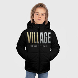 Куртка зимняя для мальчика Resident Evil Village, цвет: 3D-красный — фото 2