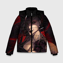 Куртка зимняя для мальчика Resident Evil Village, цвет: 3D-светло-серый