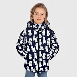 Куртка зимняя для мальчика Собаки Пушистики, цвет: 3D-черный — фото 2