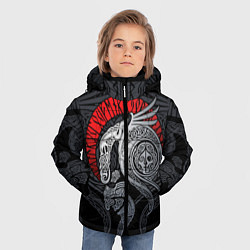 Куртка зимняя для мальчика Демон, цвет: 3D-черный — фото 2