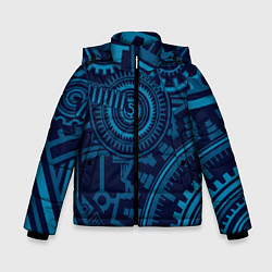 Зимняя куртка для мальчика Steampunk Mechanic Blue
