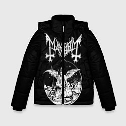 Куртка зимняя для мальчика Mayhem, цвет: 3D-черный