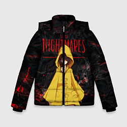 Куртка зимняя для мальчика Little Nightmares 2, цвет: 3D-красный
