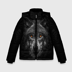 Куртка зимняя для мальчика Evil Wolf, цвет: 3D-черный