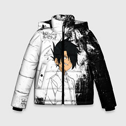Куртка зимняя для мальчика Обещанный Неверленд, цвет: 3D-светло-серый