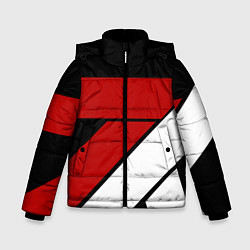 Куртка зимняя для мальчика GEOMETRY SPORT, цвет: 3D-красный