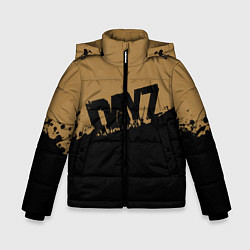 Куртка зимняя для мальчика DayZ, цвет: 3D-черный