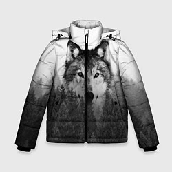 Зимняя куртка для мальчика Волк