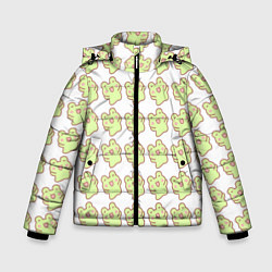 Зимняя куртка для мальчика Счастливые лягушки