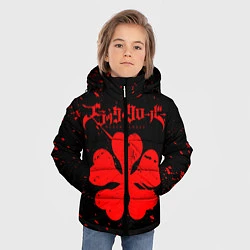 Куртка зимняя для мальчика ЧЕРНЫЙ КЛЕВЕР АНИМЕ,, цвет: 3D-черный — фото 2