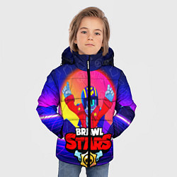 Куртка зимняя для мальчика BRAWL STARS STU, цвет: 3D-черный — фото 2