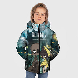 Куртка зимняя для мальчика Little Nightmares 2, цвет: 3D-светло-серый — фото 2