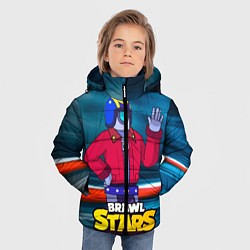 Куртка зимняя для мальчика STU СТУ Brawl Stars, цвет: 3D-красный — фото 2