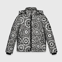 Куртка зимняя для мальчика Детали Велосипеда, цвет: 3D-черный