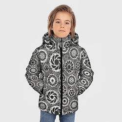 Куртка зимняя для мальчика Детали Велосипеда, цвет: 3D-черный — фото 2