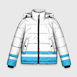 Куртка зимняя для мальчика Республика Алтай, цвет: 3D-черный