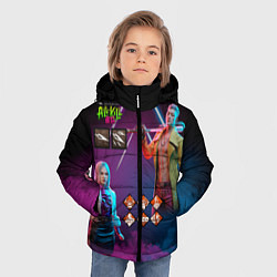 Куртка зимняя для мальчика Dead by Daylight, цвет: 3D-черный — фото 2
