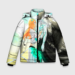 Куртка зимняя для мальчика Bleach Grimmjow and Orihime, цвет: 3D-черный