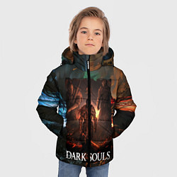 Куртка зимняя для мальчика DARKSOULS ТЕМНЫЕ ДУШИ, цвет: 3D-черный — фото 2