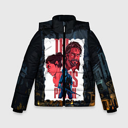 Куртка зимняя для мальчика The Last of Us Joel&Ellie, цвет: 3D-черный