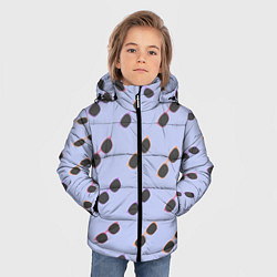 Куртка зимняя для мальчика Разноцветные очки, цвет: 3D-черный — фото 2