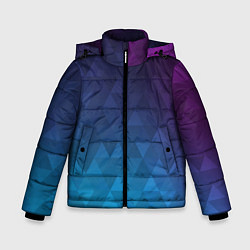 Куртка зимняя для мальчика BASTERIA, цвет: 3D-черный