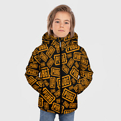 Куртка зимняя для мальчика PUBG ПАБГ УЗОР, цвет: 3D-черный — фото 2