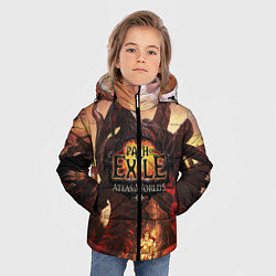 Куртка зимняя для мальчика Path of Exile, цвет: 3D-черный — фото 2