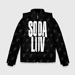 Куртка зимняя для мальчика Репер - SODA LUV, цвет: 3D-красный