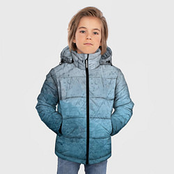 Куртка зимняя для мальчика Blue Glass, цвет: 3D-черный — фото 2