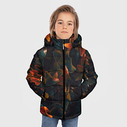 Куртка зимняя для мальчика Сочное лето, цвет: 3D-черный — фото 2