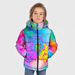 Куртка зимняя для мальчика Цербер, цвет: 3D-светло-серый — фото 2