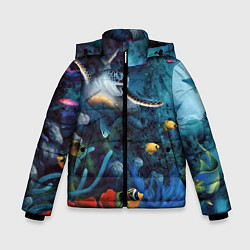 Зимняя куртка для мальчика Морская черепаха