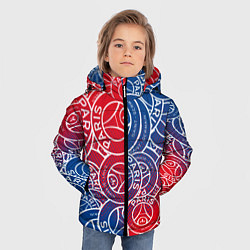 Куртка зимняя для мальчика ФК ПСЖ PARIS SAINT GERMAIN, цвет: 3D-черный — фото 2