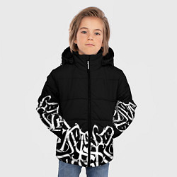 Куртка зимняя для мальчика КАЛЛИГРАФИЯ CALLIGRAPHY, цвет: 3D-светло-серый — фото 2