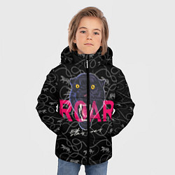 Куртка зимняя для мальчика Осьминог напал на водолаза, цвет: 3D-черный — фото 2